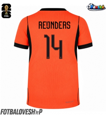 Nizozemsko Tijjani Reijnders #14 Domácí Dres MS 2026 Krátký Rukáv